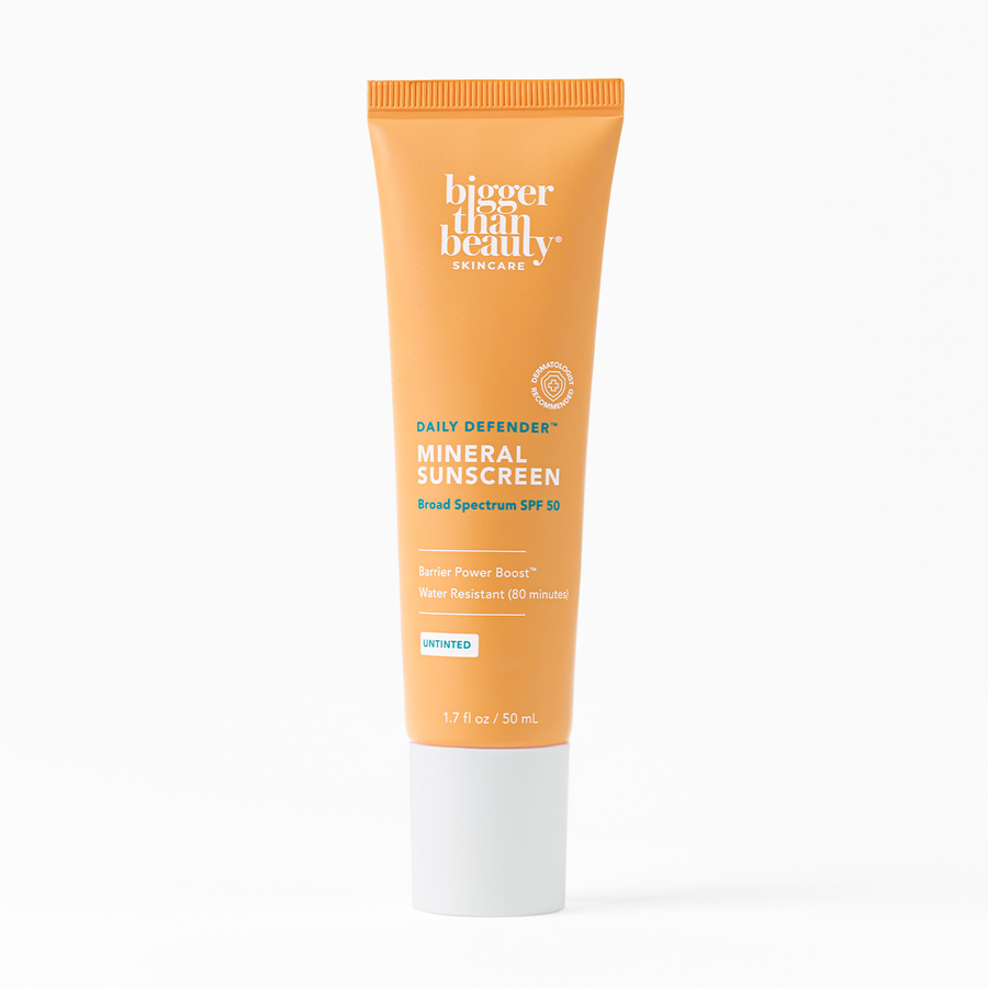 Daily Defender Broad Spectrum SPF 50 Mineral Sunscreen