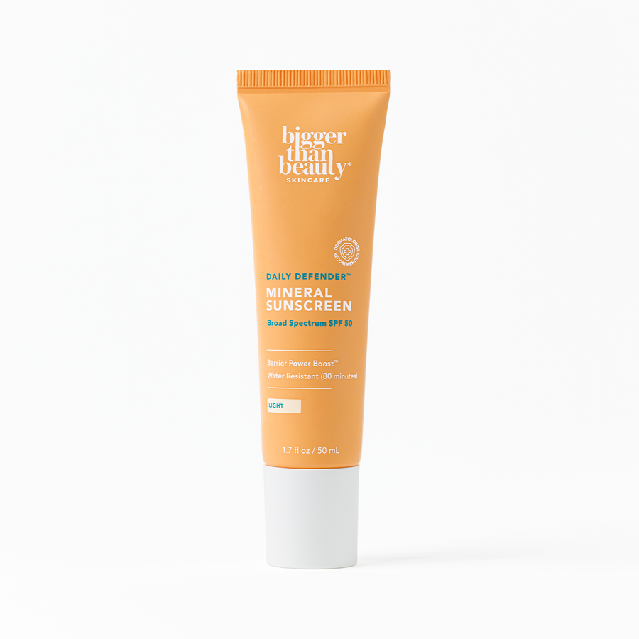 Daily Defender Broad Spectrum SPF 50 Mineral Sunscreen