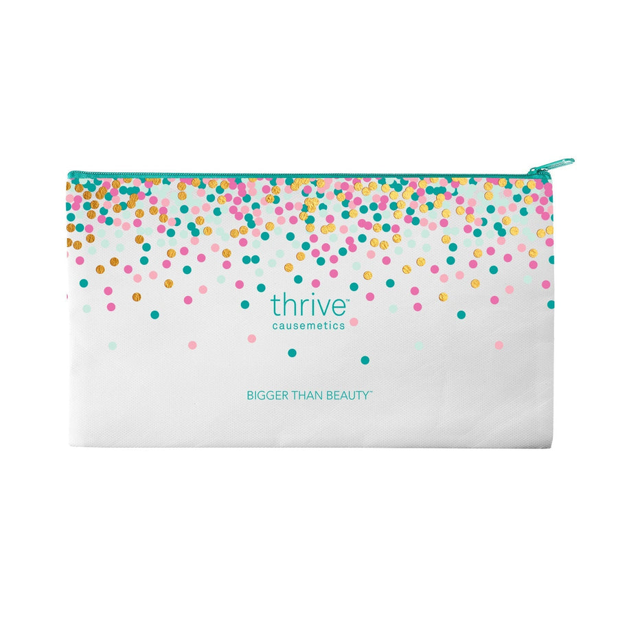 Makeup Bag in Confetti Drop